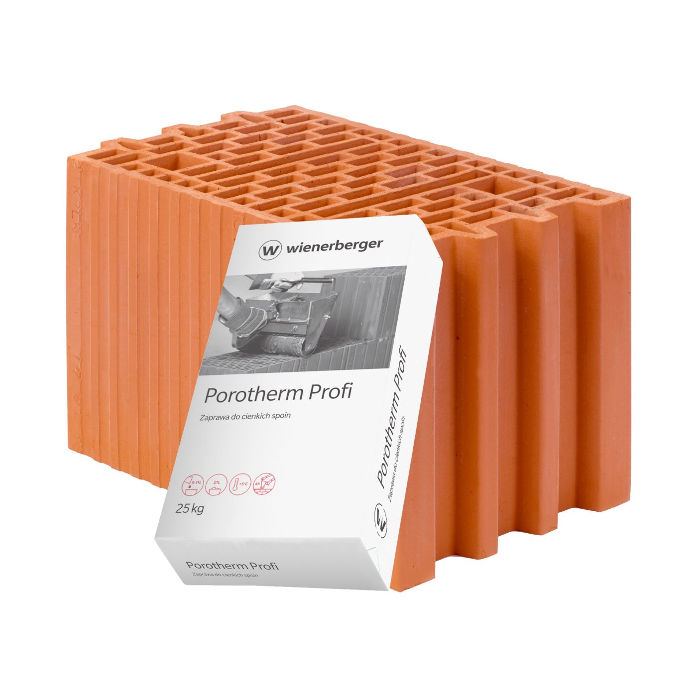 Pustak uzupełniający Porotherm 25 3x1/3 Profi